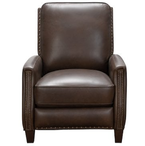 Melrose Leather Push Back Recliner