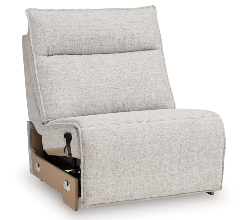 Modmax II Armless Power Recliner - Stone