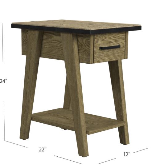 Oak Park Chairside Table