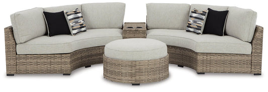 Calworth Outdoor Sectional with Ottoman