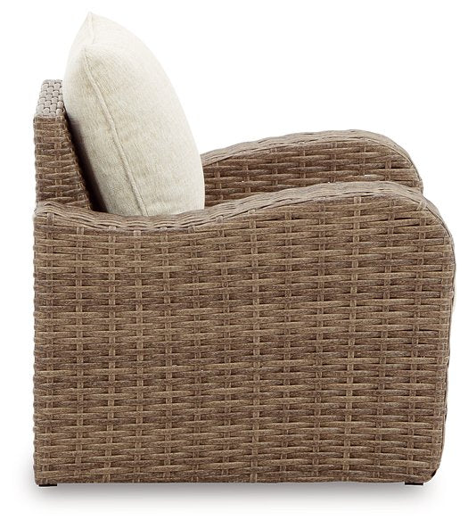 Sandy Bloom Outdoor Upholstery Set
