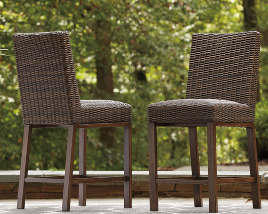 Paradise Trail Signature Design by Ashley Barstool Set of 2