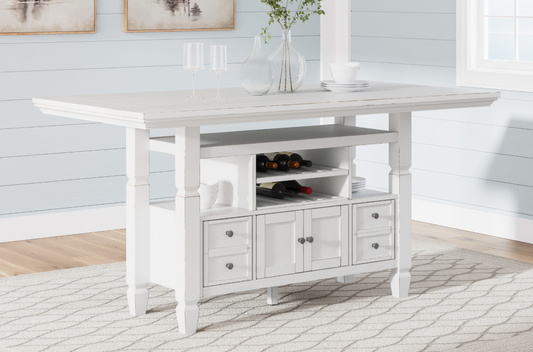 Robbinsdale Counter Table with Storage Base