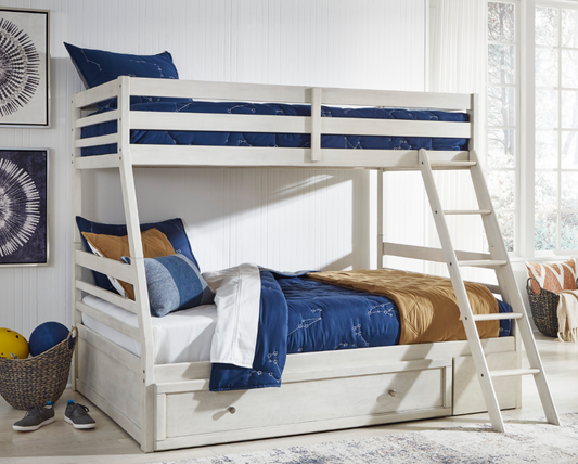 Robbinsdale Twin/Full Bunk Bed with Storage
