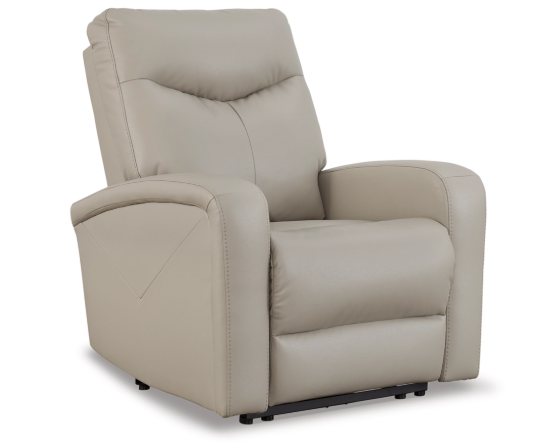 Ryversan Dove Grey Power Recliner