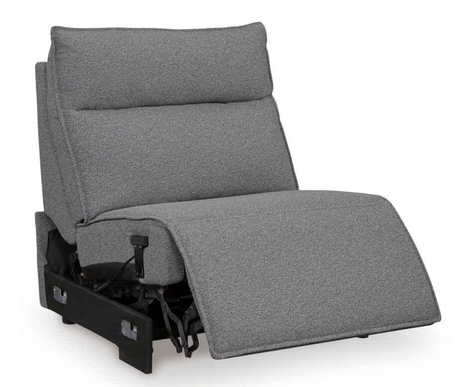 Modmax II Armless Power Recliner - Salt & Pepper