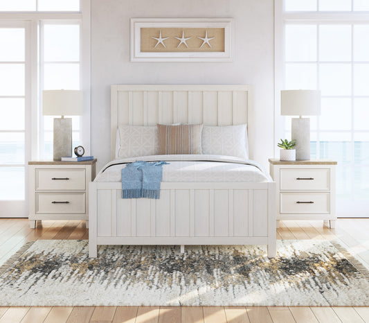 Shaybrock Queen Bed & 2 Nightstands