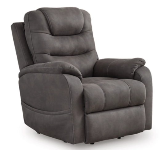 Snowfield Gunmetal Power Lift Chair
