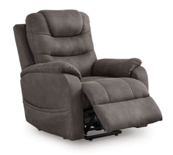 Snowfield Gunmetal Power Lift Chair