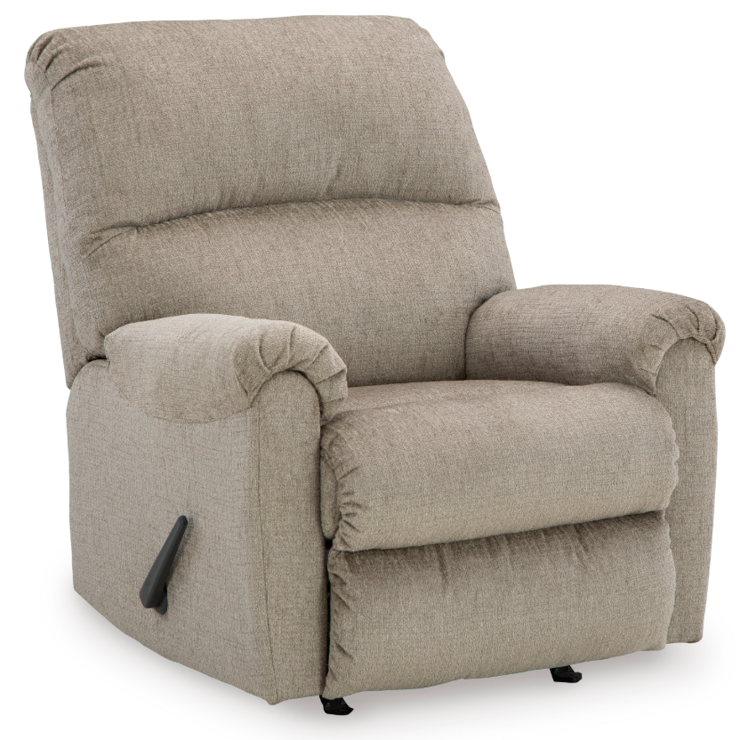 Stonemeade Manual Rocker Recliner - Taupe