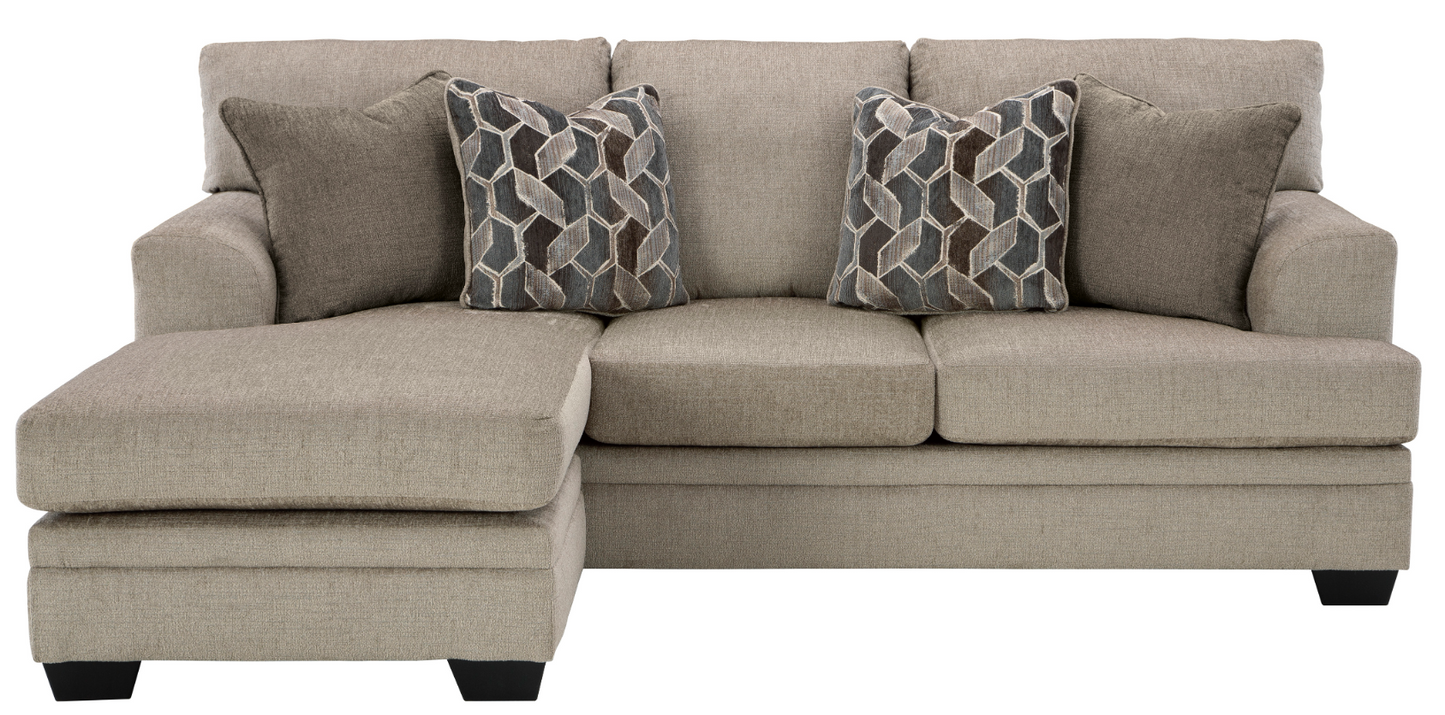 Stonemeade Sofa with Chaise - Taupe