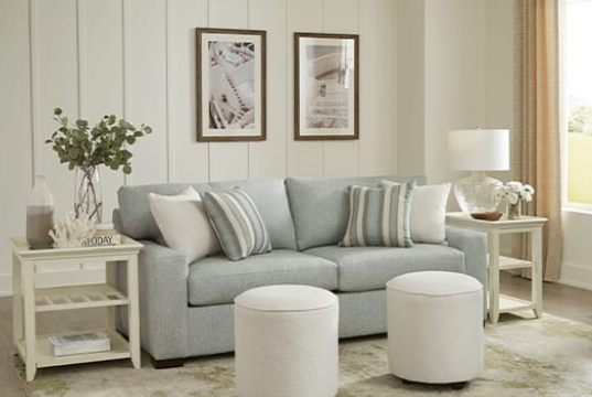 Cool Dreamzzz Queen Sleeper Sofa - Sugarshack Mist