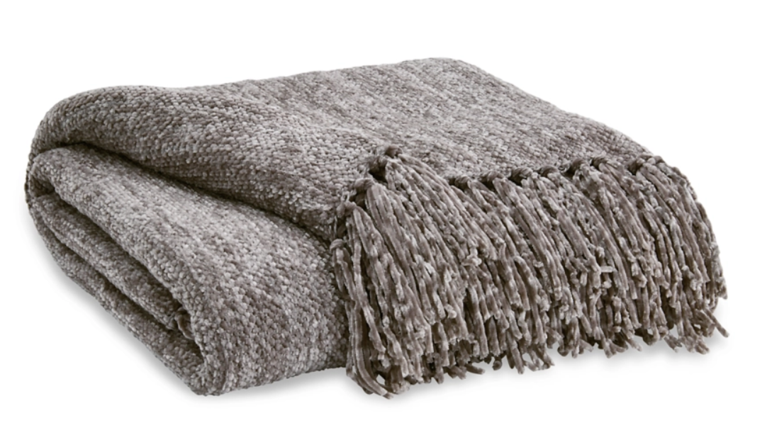 Tamish Throw Blanket - Grey