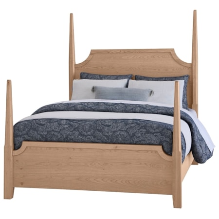 Tide & Timber Pencil Post Queen Bed
