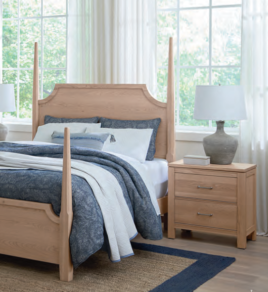 Tide & Timber Pencil Post Queen Bed