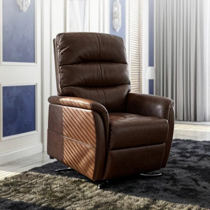 Destin Small Power Lift Recliner - Sinda Umber