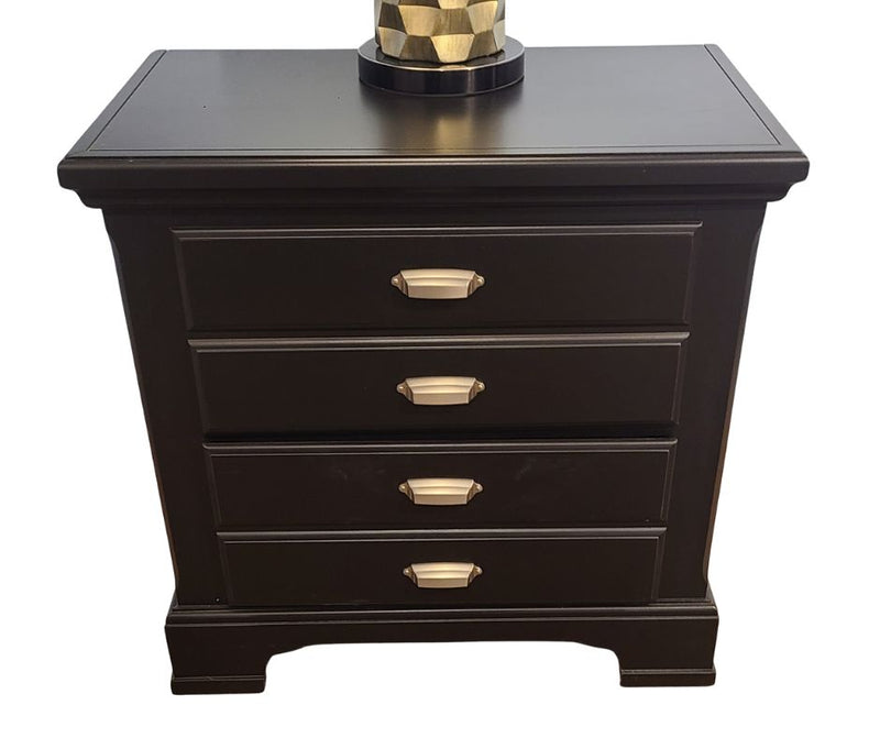 Vineyard Black Nightstand