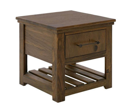 Walnut End Table