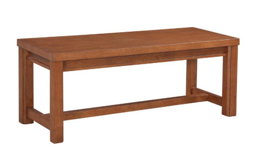 Westwood Gabe Dining Bench - Bourbon