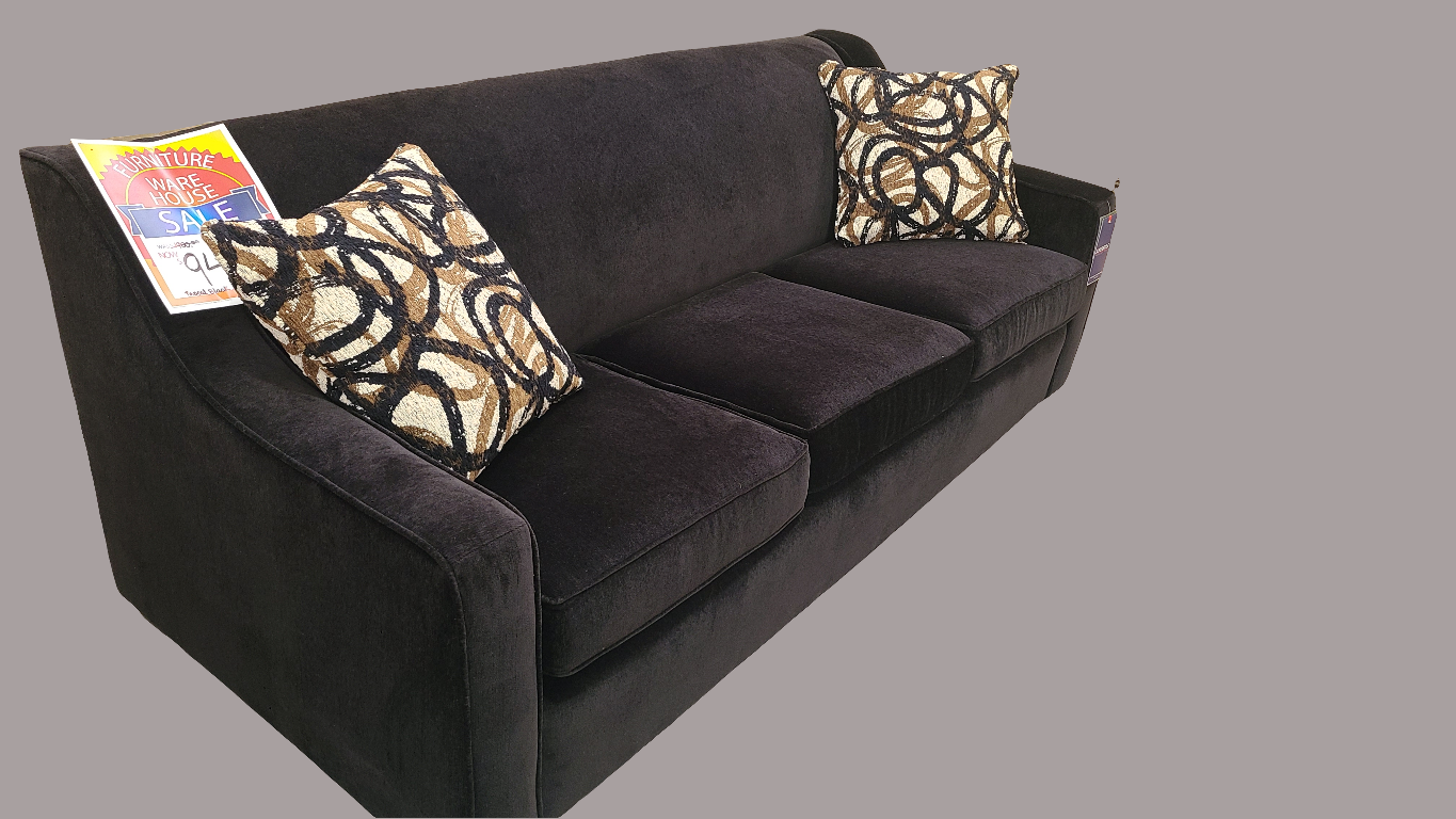 Pascal Black Sofa