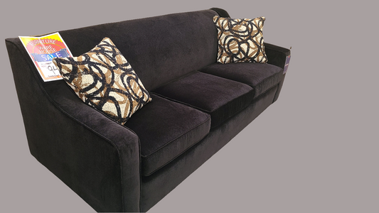 Pascal Black Sofa