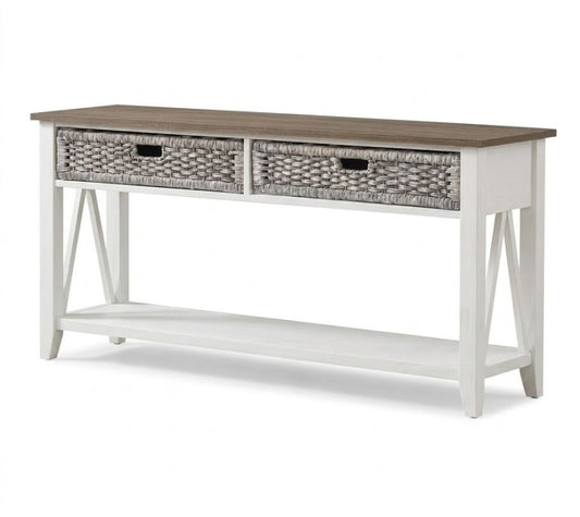 Tuscany 2-Tone Sofa Table