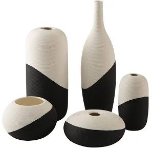 Natilain 5pc vase set