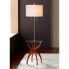 Vanguard floor lamp with table