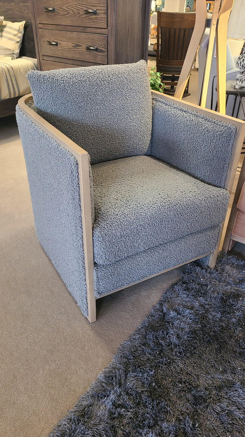 Loopy Gray Accent Chair