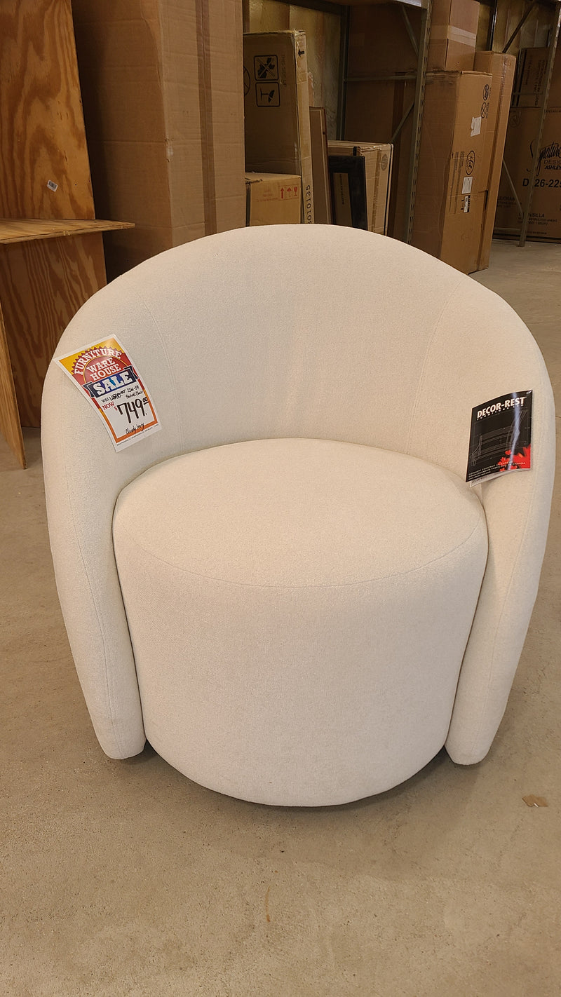 Cloud Ivory Swivel Chair