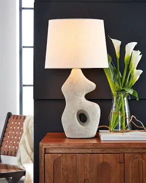 Chadrich beige table lamp