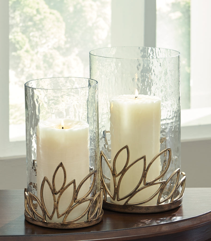 Pascal Signature Design by Ashley Candle Holder