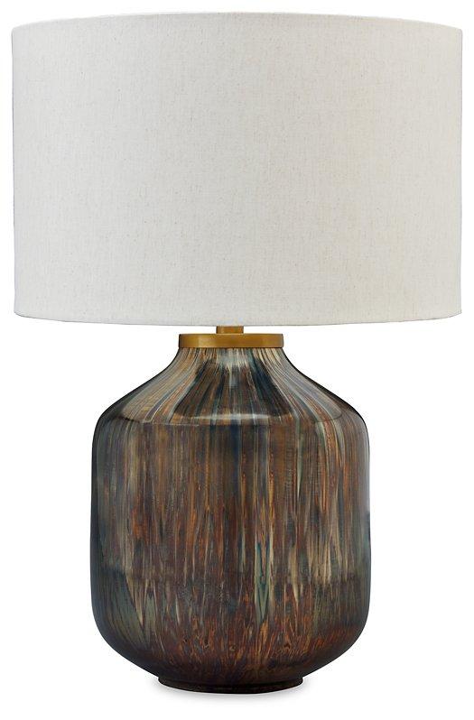 Jadstow Black/Silver Finish Table Lamp image